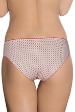 Load image into Gallery viewer, Amante Rosebud Black Dots Bikini Panty - Rosebud-Black Dots 22801