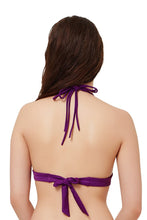 Load image into Gallery viewer, Amante Halter Swim Bikini Top - Lemonade 17611