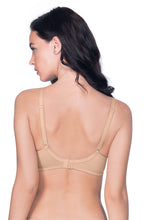 Load image into Gallery viewer, Amante Fresh Aloe Finish Cotton Non-Padded Non-Wired Bra - Sandalwood 10420