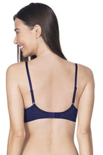 Load image into Gallery viewer, Amante Floral Romance Padded Wired Bra - Neon Pink-Ink 10301