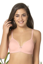 Load image into Gallery viewer, Amante Smooth Sunshine Padded Non-Wired Seamless T-Shirt Bra - Impatiens Pink 70501