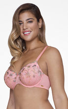 Load image into Gallery viewer, Amante Ultimo Tropical Bloom Non-Padded Wired Bra - Soft Rose