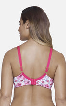 Load image into Gallery viewer, Amante Ultimo Summer Bloom Printed Padded Wired T-Shirt Bra - Cranberry Print