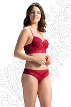 Load image into Gallery viewer, Amante Eternal Romance Brazilian Panty - Tango Red 70301