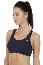 Load image into Gallery viewer, Amante Racerback Padded Non-Wired High Impact Sports Bra - Gibraltar Sea 17117
