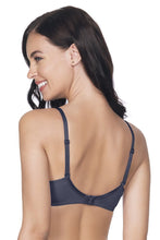 Load image into Gallery viewer, Amante Satin Edge Padded Wired Bra - Odessey Grey 10115