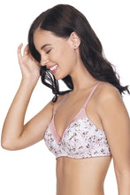 Load image into Gallery viewer, Amante Satin Edge Padded Non-wired T-shirt Bra - Dawn Pink Pr 10116