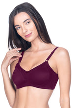 Load image into Gallery viewer, Amante Minimiser Non-Padded Non-Wired Bra - Pickled Beet 10426