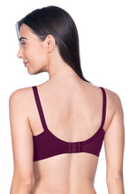 Load image into Gallery viewer, Amante Minimiser Non-Padded Non-Wired Bra - Pickled Beet 10426