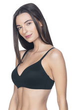 Load image into Gallery viewer, Amante Contour Comfort Padded Non-Wired Bra - Black 10428