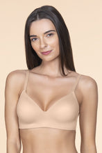 Load image into Gallery viewer, Amante Contour Comfort Padded Non-Wired Bra - Sandalwood 10428