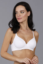 Load image into Gallery viewer, Amante Smooth Moves Padded Wired Ultimate T-Shirt Bra - White 10605