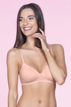 Load image into Gallery viewer, Amante Smooth Charm Padded Non-Wired T-Shirt Bra - Impatiens Pink 10606