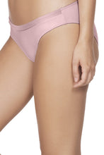 Load image into Gallery viewer, Amante Satin Edge Bikini Panty - Dawn Light Pink 10107