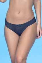 Load image into Gallery viewer, Amante Lace Essentials Bikini Panty - Insignia Blue 24303