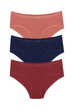 Load image into Gallery viewer, Amante Low Rise Solid Hipster (Pack of 3) 43001