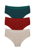 Load image into Gallery viewer, Amante Low Rise Solid Hipster (Pack of 3) 43001
