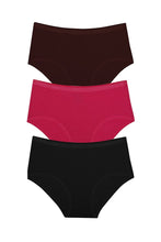 Load image into Gallery viewer, Amante Full Brief Solid Panty (Pack of 3) 53001