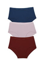 Load image into Gallery viewer, Amante Full Brief Solid Panty (Pack of 3) 53001
