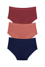 Load image into Gallery viewer, Amante Full Brief Solid Panty (Pack of 3) 53001