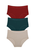 Load image into Gallery viewer, Amante Full Brief Solid Panty (Pack of 3) 53001