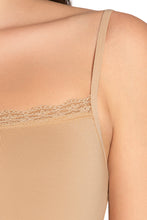Load image into Gallery viewer, Amante Modal Lace Camisole - Hazelnut 82801