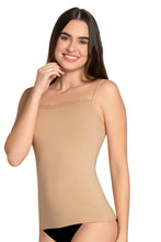 Load image into Gallery viewer, Amante Modal Lace Camisole - Hazelnut 82801