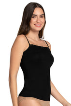 Load image into Gallery viewer, Amante Modal Lace Camisole - Black 82801