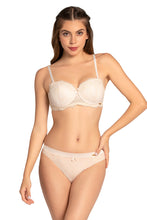 Load image into Gallery viewer, Amante Eternal Bliss Lace Thong - Angel Wing 81702