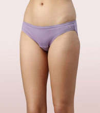 Load image into Gallery viewer, Enamor CB03 Chic Cotton, All Day Comfort, Low Waist Bikini Panty for Women - Naturally Breathable, Antimicrobial with Stain release, Inner Elastic, Regular Coverage - Pack of 3 (Multicolorsolid-Color May Vary)