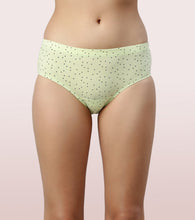 Load image into Gallery viewer, Enamor CR17 Chic Stretch Cotton, All Day Comfort, Mid Waist Hipster Panty for Women - Naturally Breathable, Antimicrobial with Stain release, Inner Elastic, Full Coverage - Pack of 5 (Multicolorprint-Color May Vary)