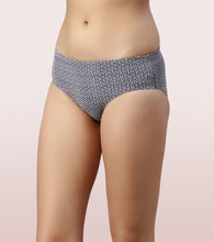 Load image into Gallery viewer, Enamor CR17 Chic Stretch Cotton, All Day Comfort, Mid Waist Hipster Panty for Women - Naturally Breathable, Antimicrobial with Stain release, Inner Elastic, Full Coverage - Pack of 5 (Multicolorprint-Color May Vary)