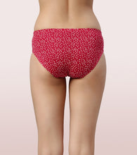 Load image into Gallery viewer, Enamor CR17 Chic Stretch Cotton, All Day Comfort, Mid Waist Hipster Panty for Women - Naturally Breathable, Antimicrobial with Stain release, Inner Elastic, Full Coverage - Pack of 5 (Multicolorprint-Color May Vary)