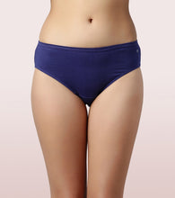 Load image into Gallery viewer, Enamor CH03 Chic Cotton, All Day Comfort, Mid Waist Hipster Panty for Women - Naturally Breathable, Antimicrobial with Stain release, Inner Elastic, Full Coverage - Pack of 6 (Multicolordark)