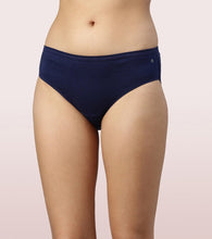 Load image into Gallery viewer, Enamor CH03 Chic Cotton, All Day Comfort, Mid Waist Hipster Panty for Women - Naturally Breathable, Antimicrobial with Stain release, Inner Elastic, Full Coverage - Pack of 6 (Multicolordark)