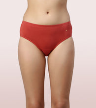 Load image into Gallery viewer, Enamor CR17 Chic Stretch Cotton, All Day Comfort, Mid Waist Hipster Panty for Women - Naturally Breathable, Antimicrobial with Stain release, Inner Elastic, Full Coverage - Pack of 5 (Multicolordark-Color May Vary)