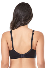 Load image into Gallery viewer, Amante Cotton Non-Padded Non-Wired True Support Bra - Black