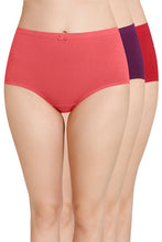 Load image into Gallery viewer, Amante Inner Elastic Solid High Rise Full Brief Panties (Pack of 3) 53005
