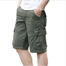 Load image into Gallery viewer, Romano nx 100% Cotton Cargo Shorts Bermuda For Men with Multi-Pockets & Side Zipper Pockets romanonx.com