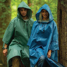 Load image into Gallery viewer, Romano nx Unisex Outdoor Rain Poncho for Adult,Multi Use, Waterproof, Lightweight, Reusable & Packable, One Size Fits Most romanonx.com