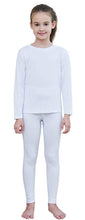 Load image into Gallery viewer, Monte Carlo Pure New Merino Wool Machine Washable Thermal Lower for Girls Off White romanonx.com 
