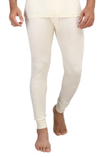 Load image into Gallery viewer, Monte Carlo Pure New Merino Wool Machine Washable Thermal Lower for Men Off White romanonx.com