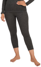 Load image into Gallery viewer, Monte Carlo Pure New Merino Wool Machine Washable Thermal Lower for Women Black romanonx.com