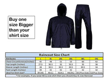Load image into Gallery viewer, Romano nx 100% Waterproof Heavy Duty Double Layer Hooded Rain Suit Men in a Storage Bag romanonx.com