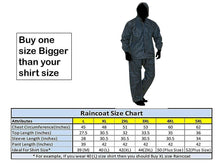 Load image into Gallery viewer, Romano nx 100% Waterproof Premium Quality Double Layer Hooded Rain Cheater Suit Men in a Storage Bag romanonx.com