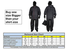 Load image into Gallery viewer, Romano nx 100% Waterproof Premium Quality Double Layer Hooded Rain Coat Men in a Storage Bag for Heavy Rain romanonx.com 
