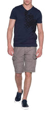 Load image into Gallery viewer, Romano nx Cotton Cargo Shorts for Men- Bermuda with Multi-Pockets & Side Zipper Pockets romanonx.com