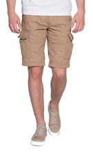 Load image into Gallery viewer, Romano nx Cotton Cargo Shorts for Men- Bermuda with Multi-Pockets & Side Zipper Pockets romanonx.com