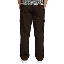 Load image into Gallery viewer, Romano nx Cotton Cargo Track Pant for Men- Lower with Multi-Pockets & Side Zipper Pockets romanonx.com