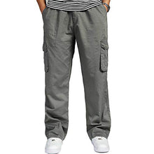 Load image into Gallery viewer, Romano nx Cotton Cargo Track Pant for Men- Lower with Multi-Pockets & Side Zipper Pockets romanonx.com